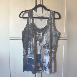 Say Anything racerback L tank